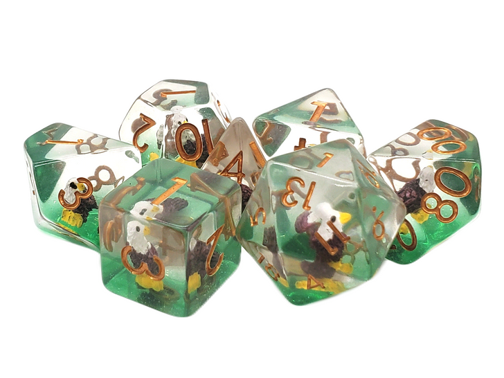 Old School Dice: Animal Kingdom - Bald Eagle